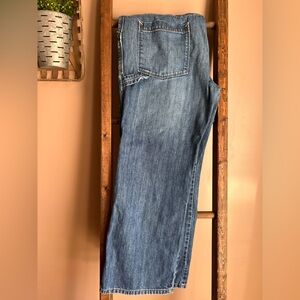 Vintage Old Navy Painter Blue Denim Jeans